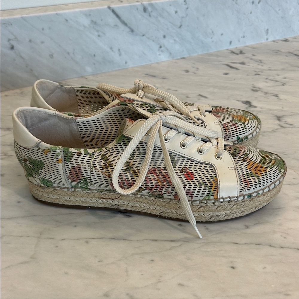 Vince Camuto Multicolor Mesh Espadrille Sneakers